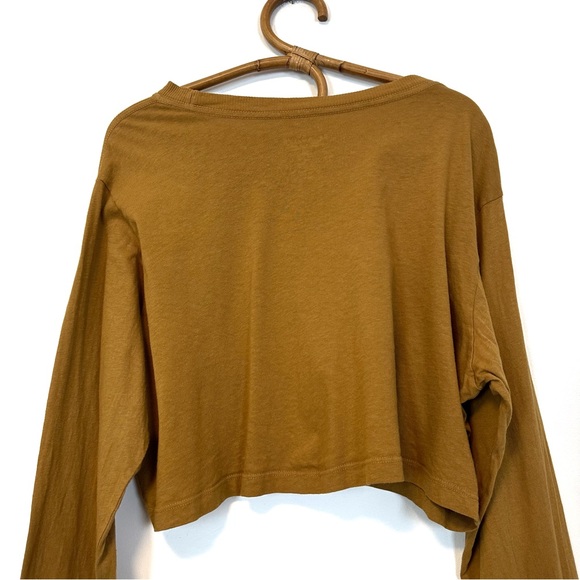 Set Active | Cropped Oversized Long Sleeve Tee Size S - Picture 7 of 11